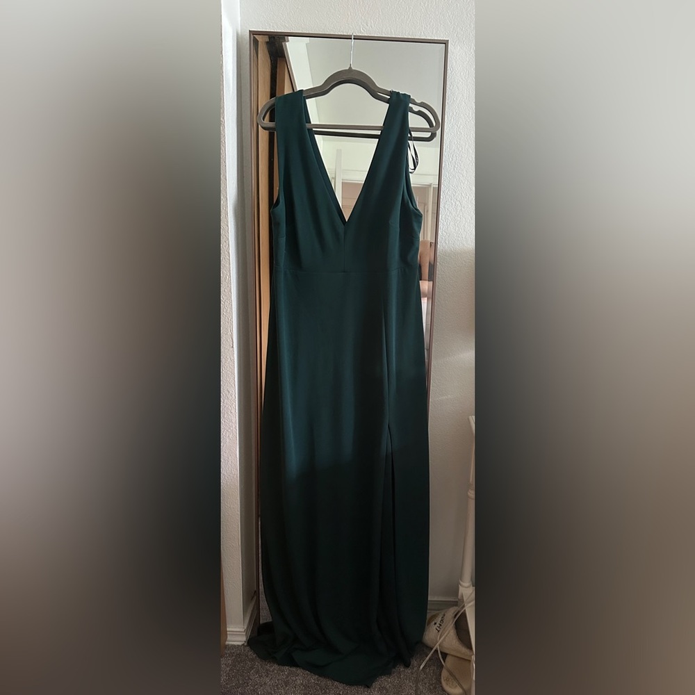 Birdy Grey Emerald Green floor length dress
